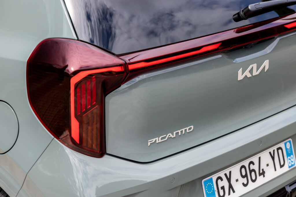 Kia picanto 2024 GT-Line détail phare