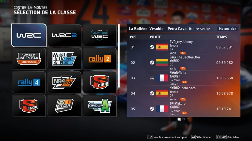 test ea sports WRC