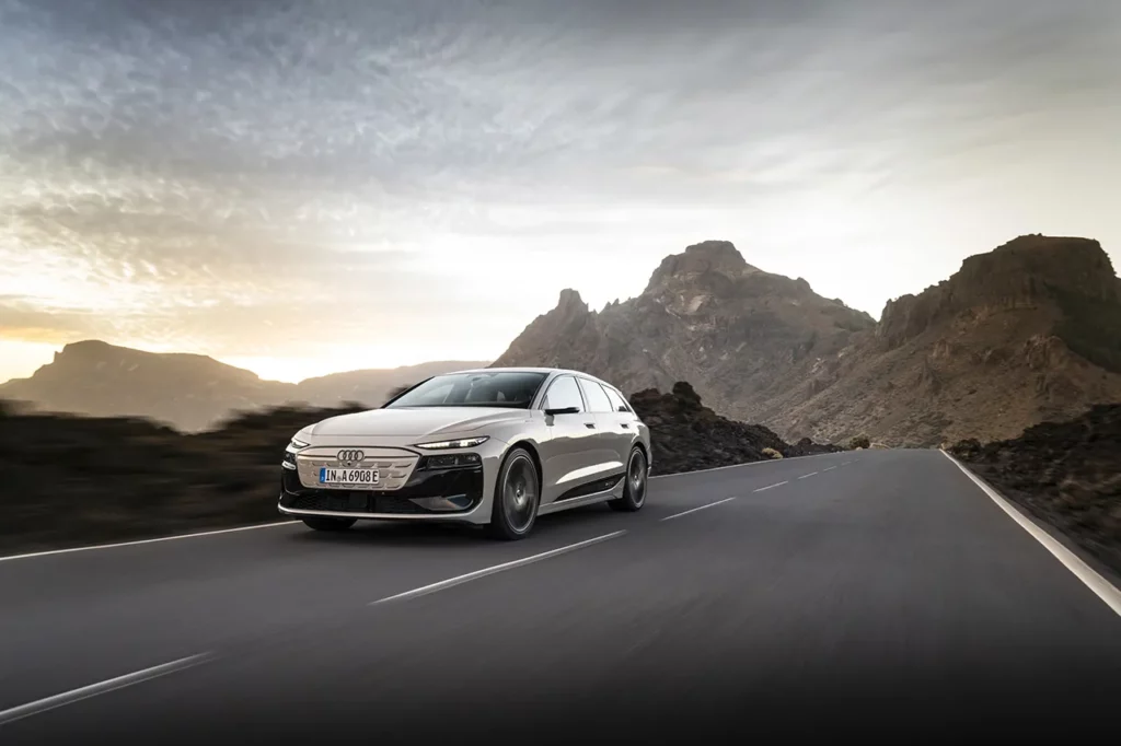 Essai Audi A6 e-tron sur la route