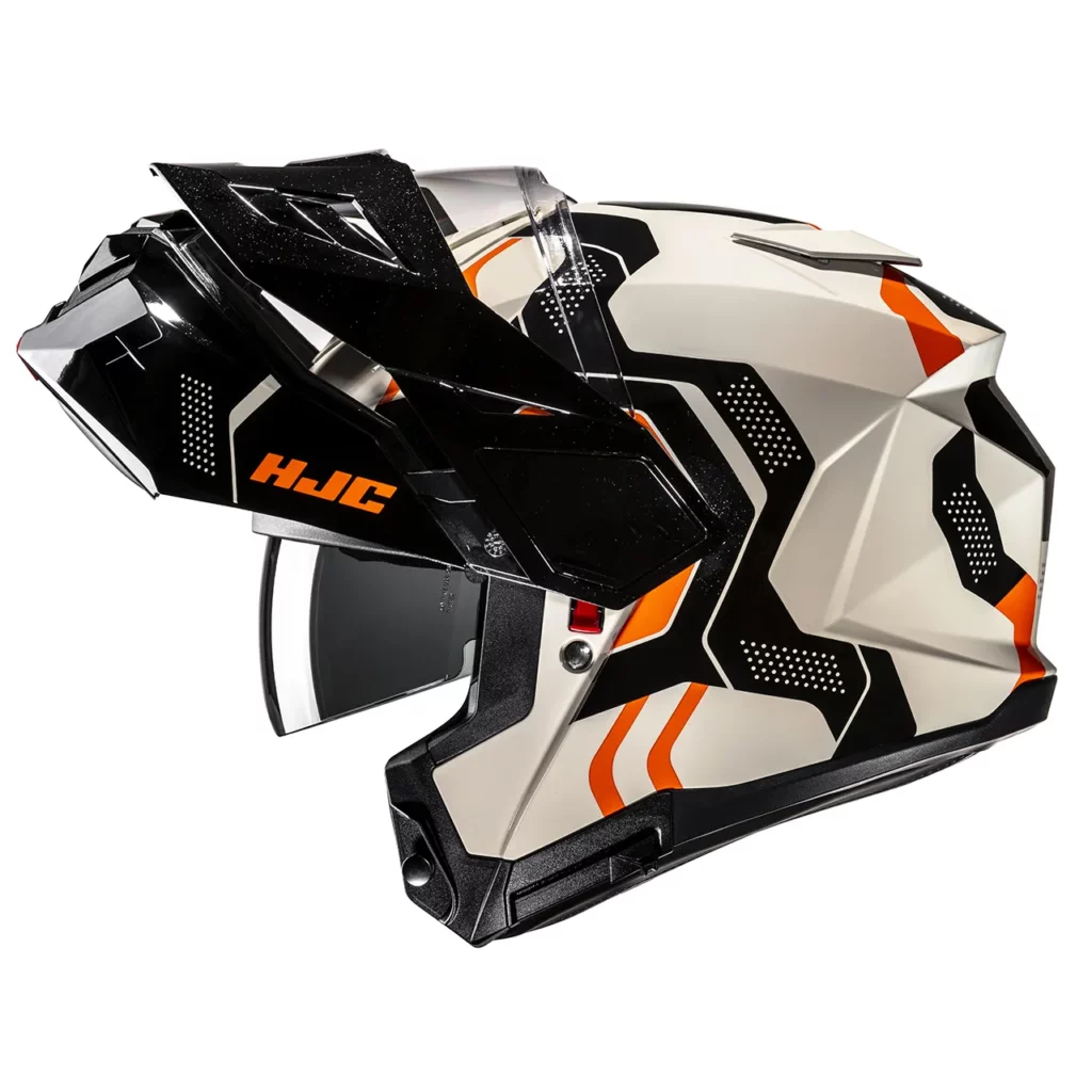 casque moto modulable hjc i80 profil ouvert