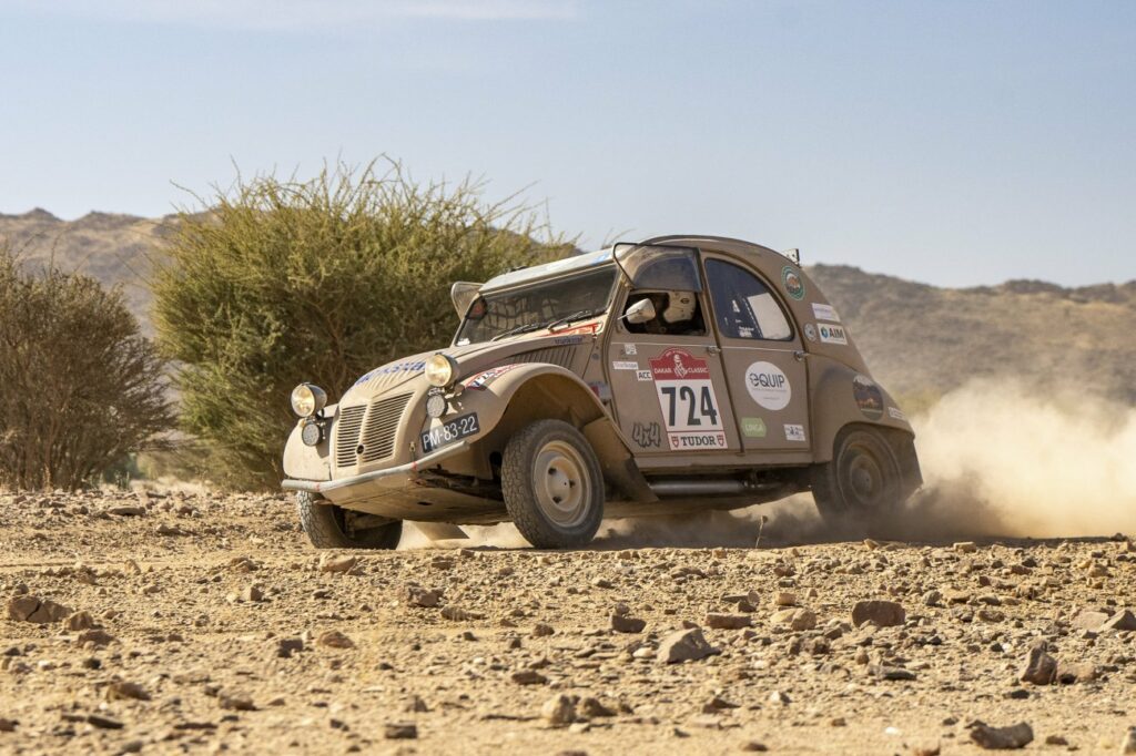 dakar classic 2025 en 2cv