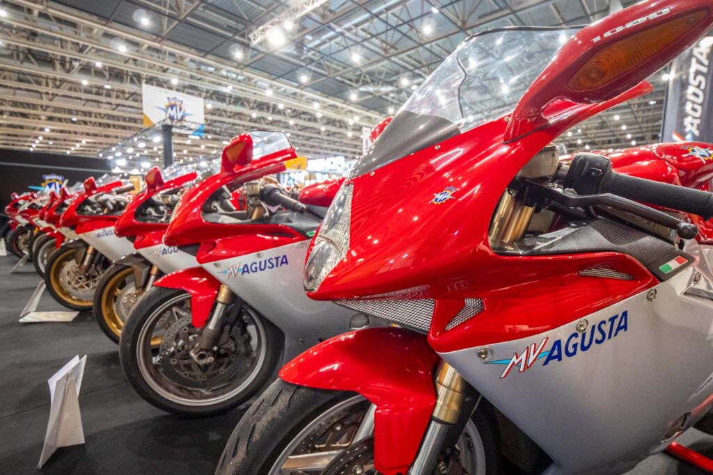 Salon du 2 Roues 2025 exposition mv augusta 80 ans