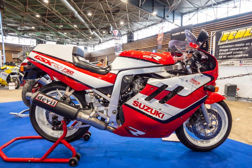 Salon du 2 Roues 2025 exposition 40 ans gsx-r