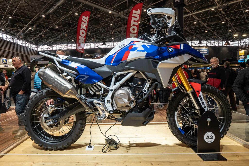 Salon du 2 Roues 2025 bmw f450 GS