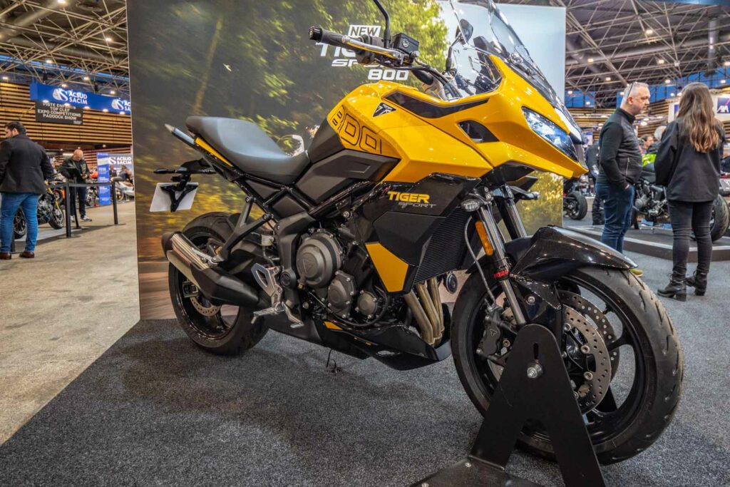 Salon du 2 Roues 2025, triumph tiger sport