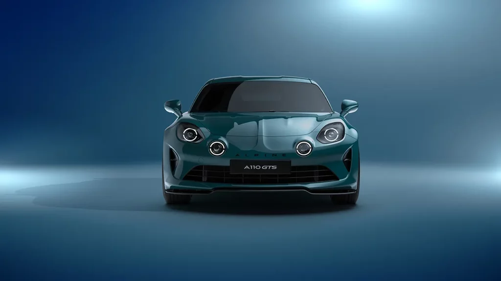 alpine a110 gts 2025 face